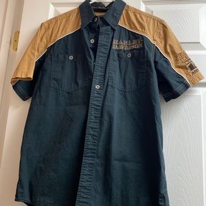 Harley Davidson small button down